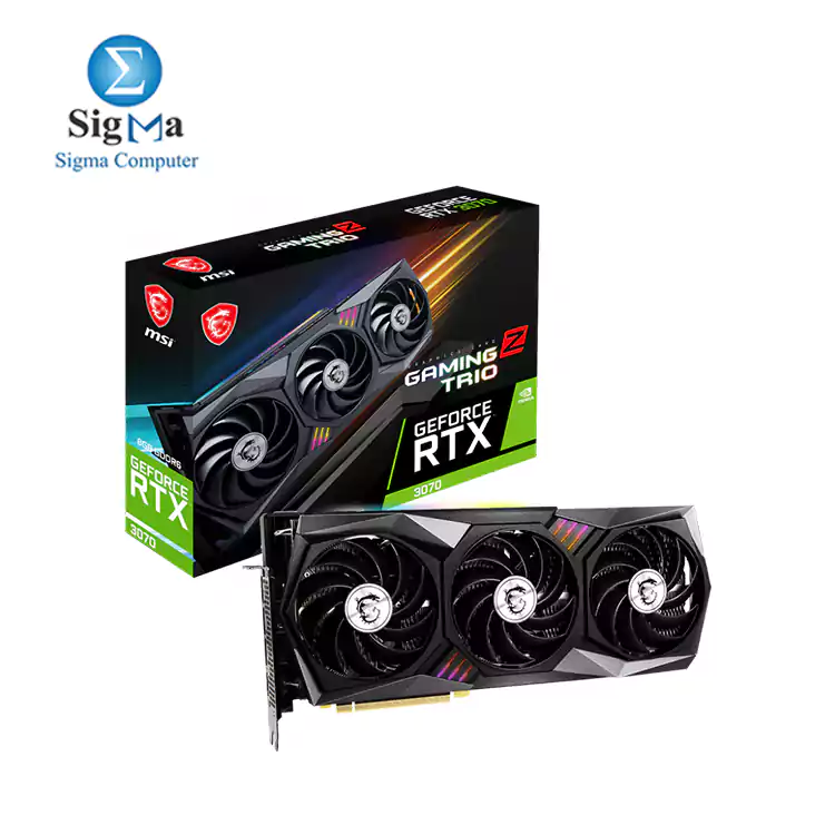 MSI Gaming GeForce RTX 3070 8GB GDDR6 PCI Express 4.0 x16 ATX Video Card  Gaming Z Trio LHR