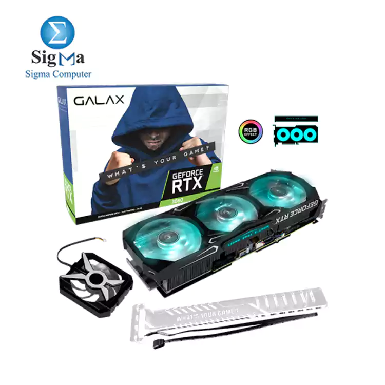 GALAX GeForce RTX™ 3080 SG (1-Click OC) 10GB GDDR6X 320-bit DP*3/HDMI/