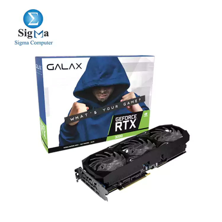 GALAX GeForce RTX    3080 SG  1-Click OC  10GB GDDR6X 320-bit DP 3 HDMI 