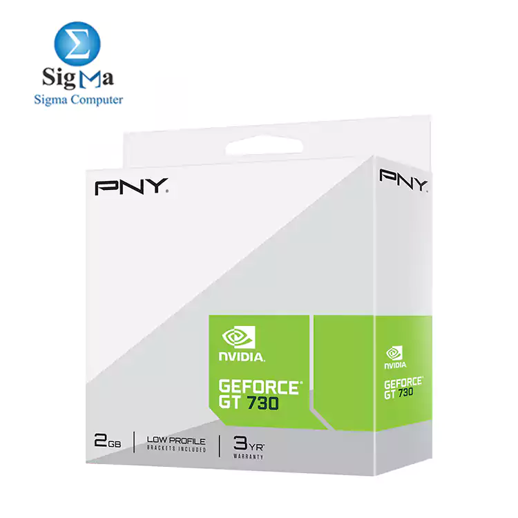 PNY GeForce GT 730 2GB Single Fan  Low Profile  