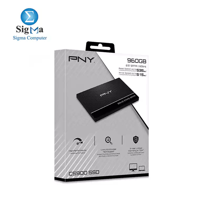 PNY CS900 960GB 3D NAND 2.5