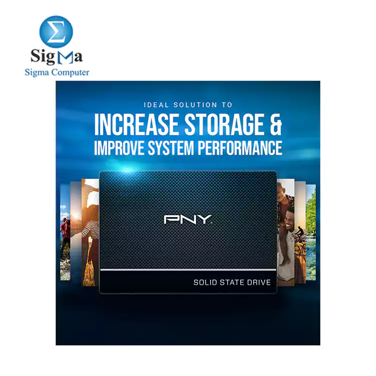 Disque SSD PNY CS900 1 To 2,5 SATA III – Direct Computers