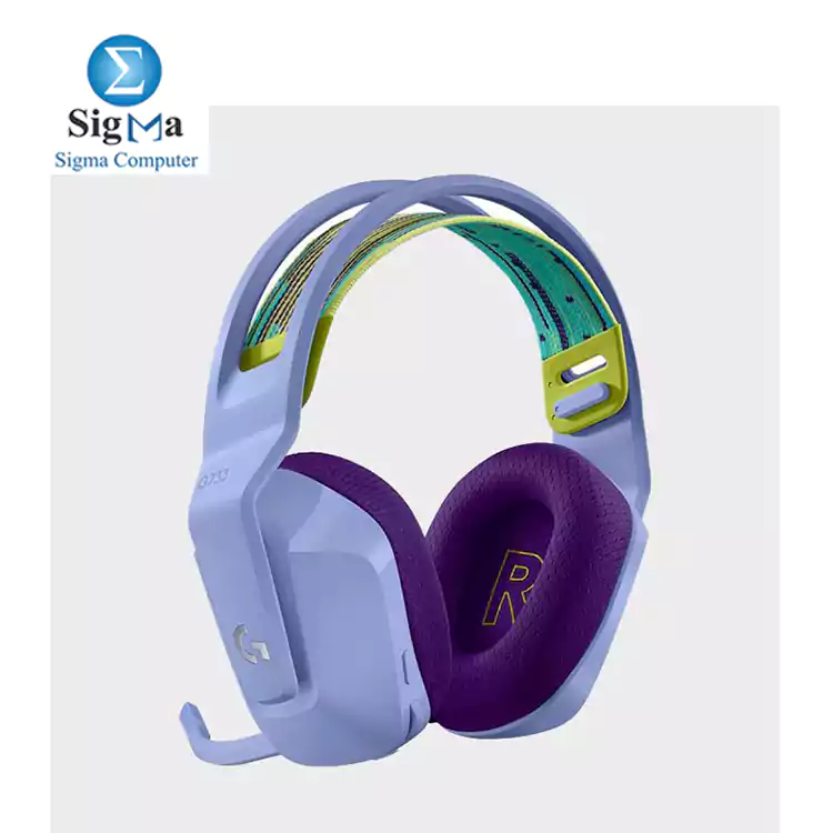 Logitech G733 – LIGHTSPEED Wireless RGB Gaming Headset – LILAC – 2.4GHZ – EMEA – 081-000890