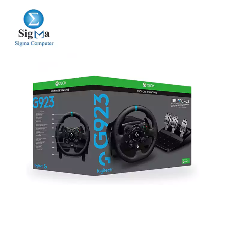 Logitech G923 Racing Wheel and Pedals for Xbox X|S, Xbox One 