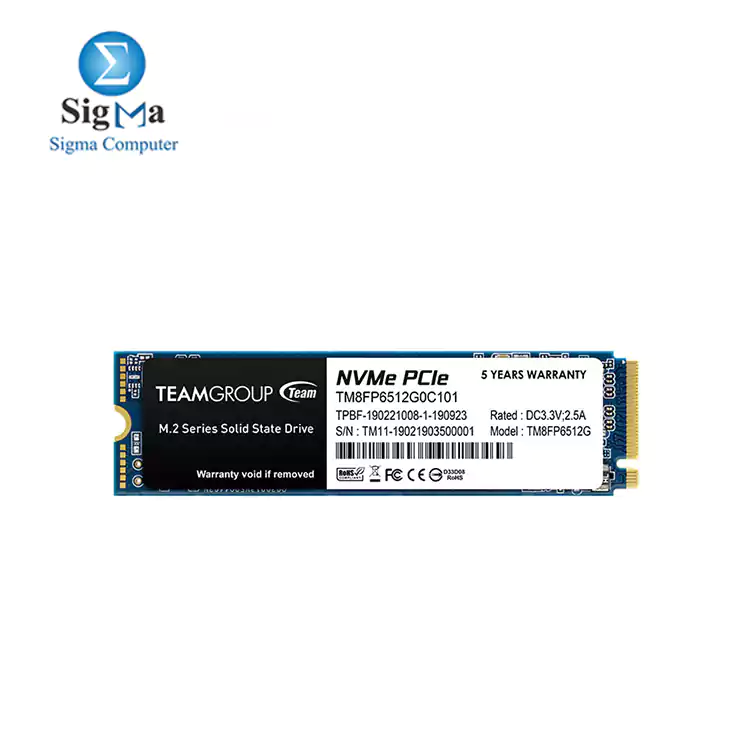 TEAMGROUP MP33 256GB SLC Cache 3D NAND TLC NVMe 1.3 PCIe Gen3x4 M.2 2280 Internal Solid State Drive SSD
