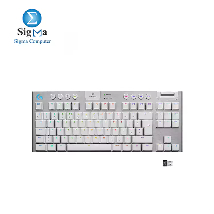 LOGITECH G915 TKL TENKEYLESS LIGHTSPEED WIRELESS RGB MECHANICAL GAMING KEYBOARD LOGITECH G915 TKL TENKEYLESS LIGHTSPEED WIRELESS RGB MECHANICAL GAMING KEYBOARD