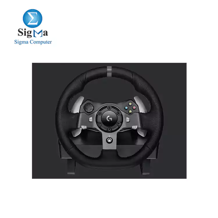 Logitech G920 DRIVING FORCE RACING WHEEL FOR XBOX, PLAYSTATION AND PC Black