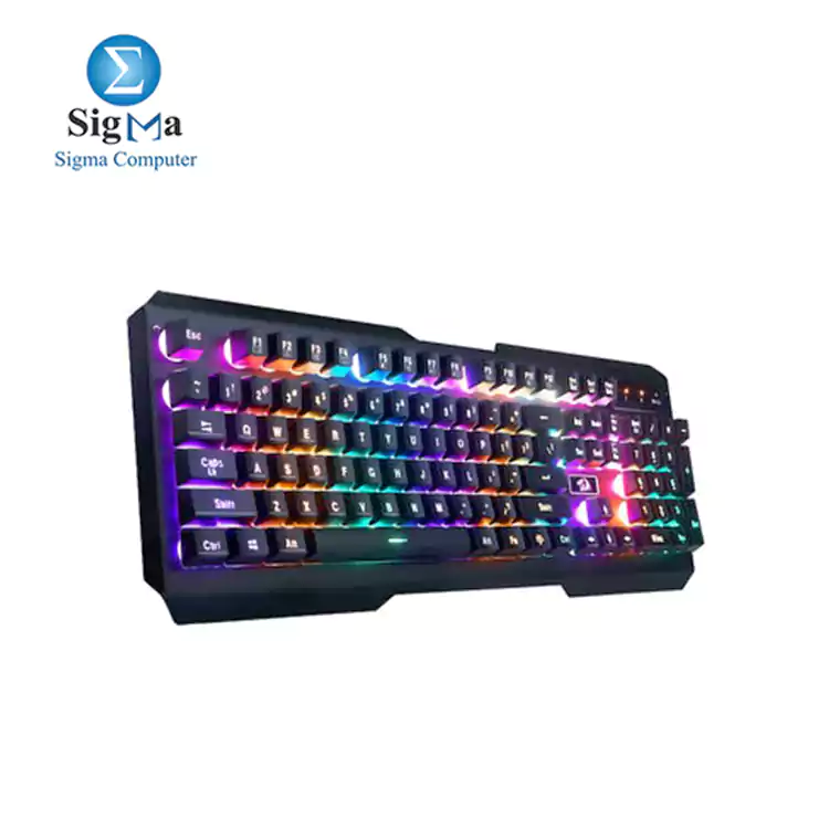 Redragon K506 Centaur 7-Color Rainbow Backlit Full-Size Gaming Keyboard With Numeric Keypad