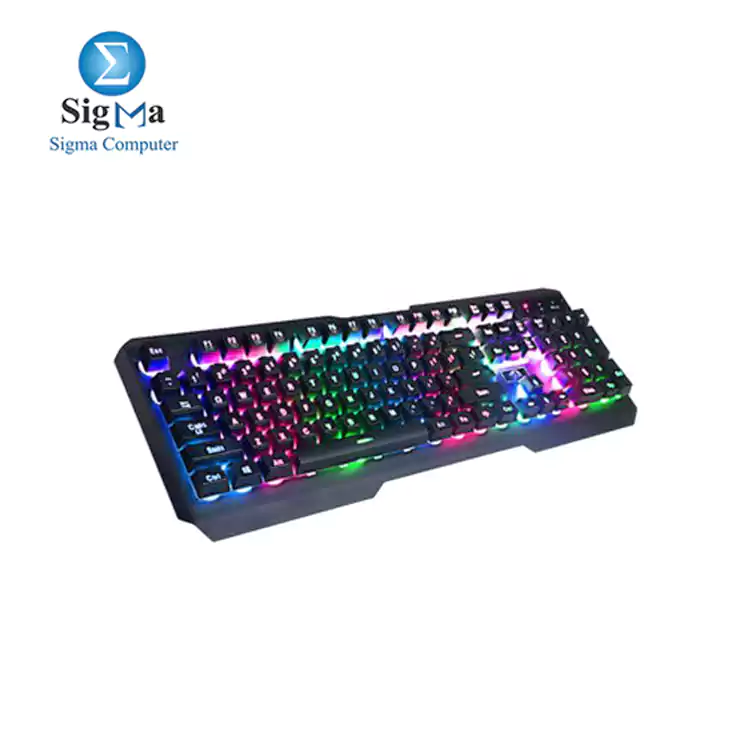 Redragon K506 Centaur 7-Color Rainbow Backlit Full-Size Gaming Keyboard With Numeric Keypad