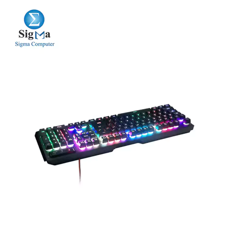 Redragon K506 Centaur 7-Color Rainbow Backlit Full-Size Gaming Keyboard With Numeric Keypad