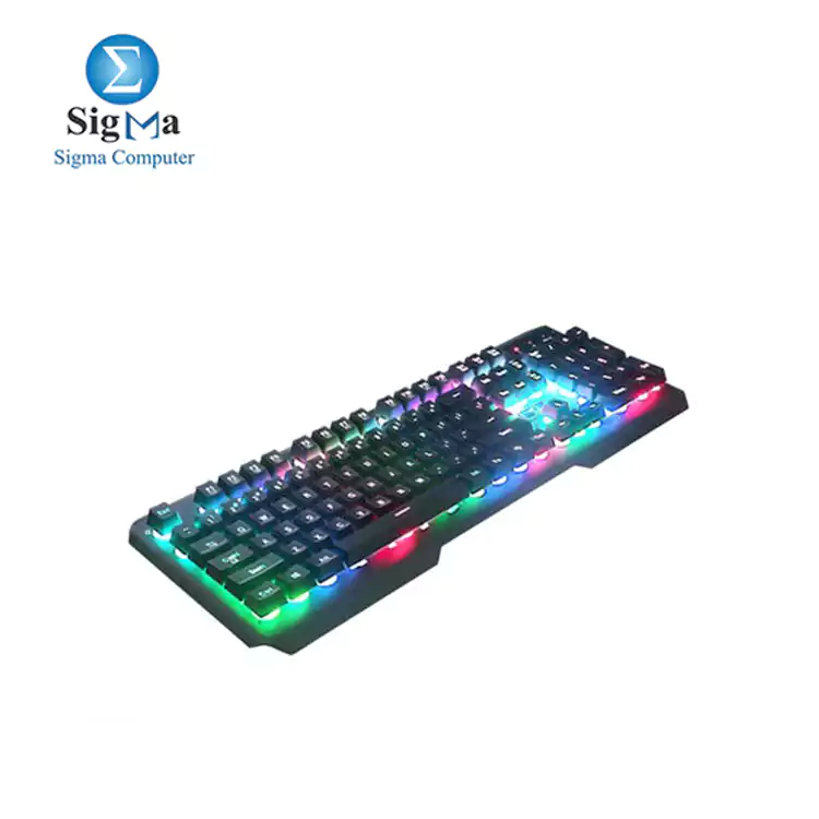 Redragon K506 Centaur 7-Color Rainbow Backlit Full-Size Gaming Keyboard With Numeric Keypad