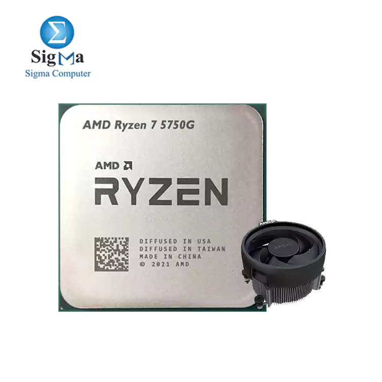 CPU-AMD-RYZEN 7 PRO 5750G 3.8GHz PROCESSOR WITH FAN