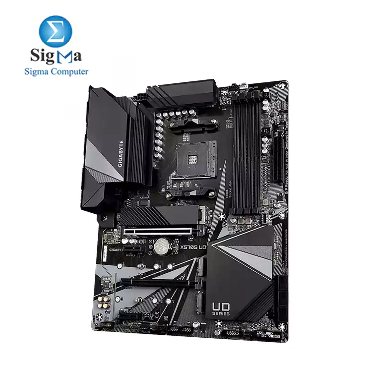 GIGABYTE X570S UD (rev. 1.0) Motherboard with Twin 12+2 Phases Digital VRM Solution with 50A DrMOS