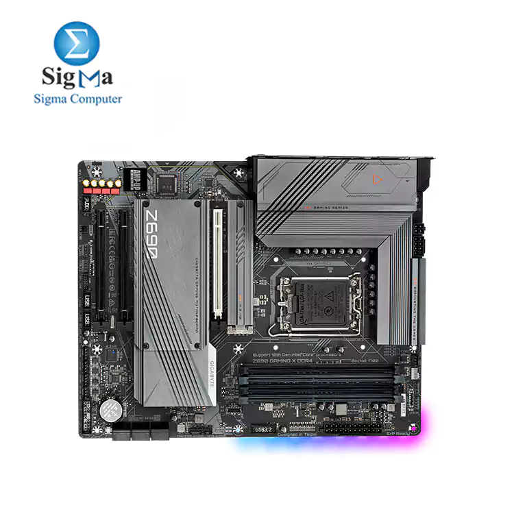 GIGABYTE Z690 GAMING X DDR4  rev. 1.0  PCIe 5.0 Design  Fully Covered Thermal Design  4 x PCIe 4.0 M.2