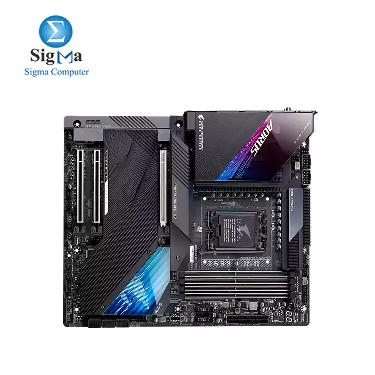 AORUS Z690 MASTER (rev. 1.x) LGA1700  Intel Z690/ ATX/ DDR5/ Quad M.2/ PCIe 5.0/ USB 3.2 Gen2X2 Type-C/Intel WiFi 6E/ AQUANTIA 10GbE LAN/Intel Thunderbolt 4/ Gaming Motherboard)