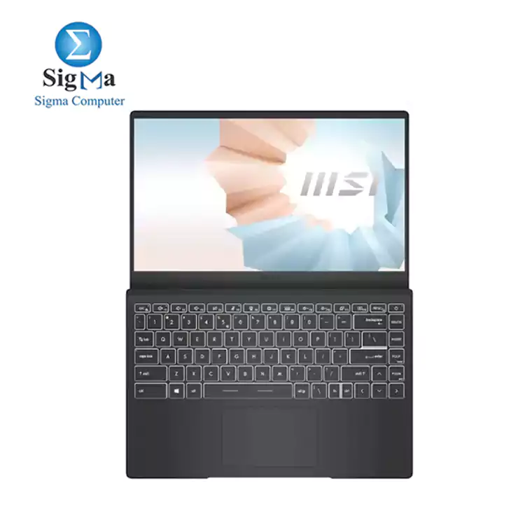 MSI Modern 14 B11MOL Laptop Core i5- 1135G7 RAM 8GB 512GB SSD 14 Inches FHD IPS Intel Iris Xe Graphics