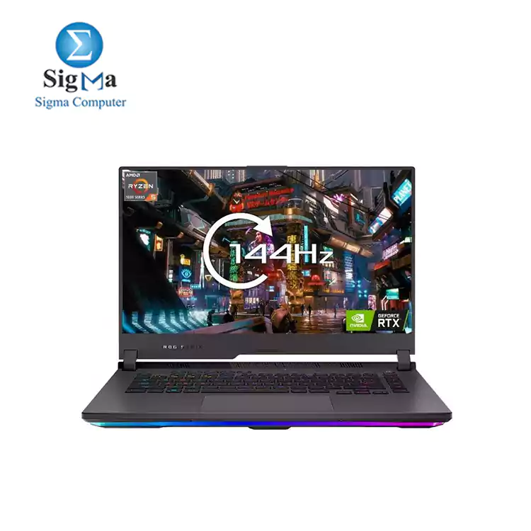 ASUS ROG Strix G15 G513QC-HN163T RAYZEN 7-5800H RAM 16GB 512GB SSD 15.6 FHD 144Hz RTX3050 4GB Win10 