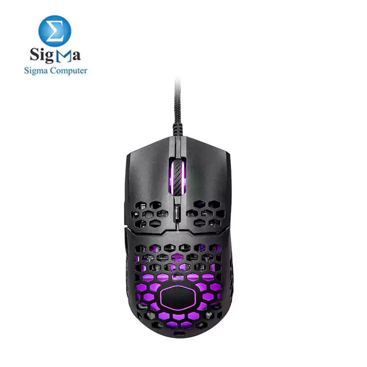  Cooler Master MM711 LITE 60G RGB Gaming Mouse – 10,000 DPI-Matt Black