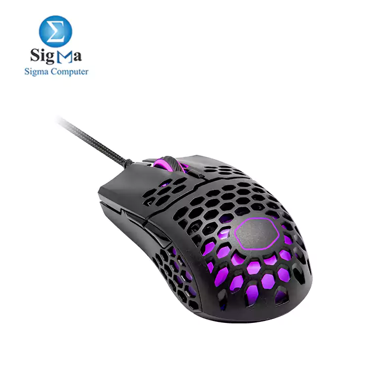  Cooler Master MM711 LITE 60G RGB Gaming Mouse – 10,000 DPI-Matt Black