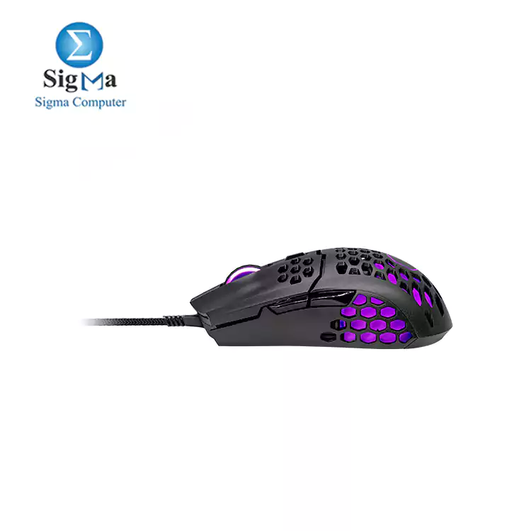  Cooler Master MM711 LITE 60G RGB Gaming Mouse – 10,000 DPI-Matt Black