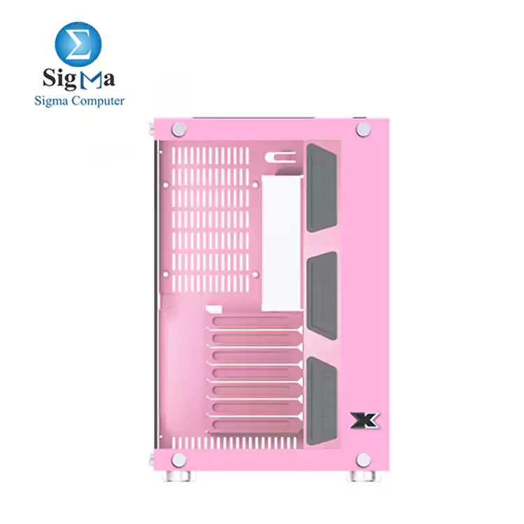 XIGMATEK Aquarius Plus PINK MID-TOWER ARGB Gaming Case