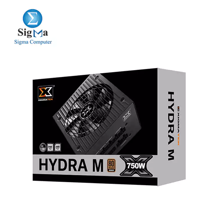 XIGMATEK HYDRA M 750W 80+ BRONZE POWER SUPPLY Full Modular 