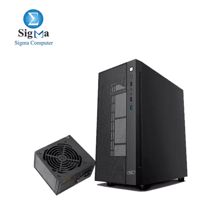 DEEPCOOL MATREXX 55 MESH NO FAN CASE WITH POWER SUPPLY 500W 80 PLUS 