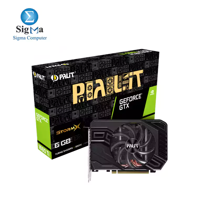 PALIT GeForce   GTX 1660 Ti StormX 6G  