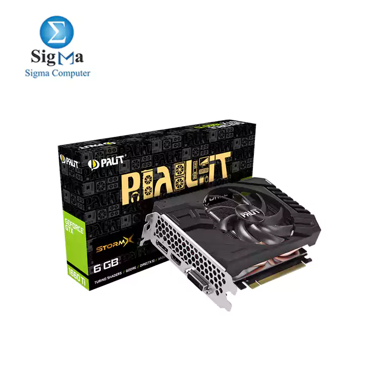 PALIT GeForce® GTX 1660 Ti StormX 6G  