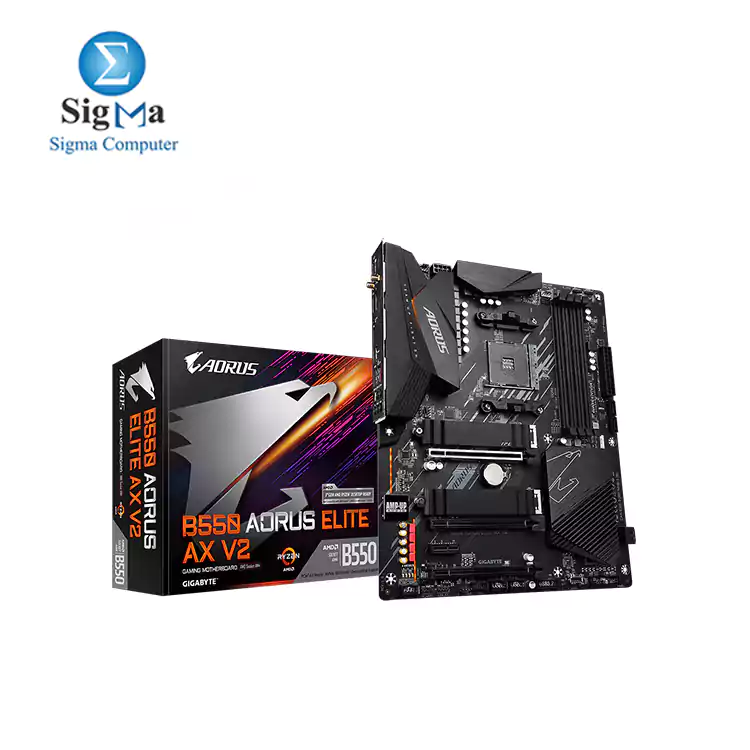 AORUS B550 ELITE AX V2 (rev. 1.0) rev. 1.1 with 12+2 Phases Digital Twin Power Design