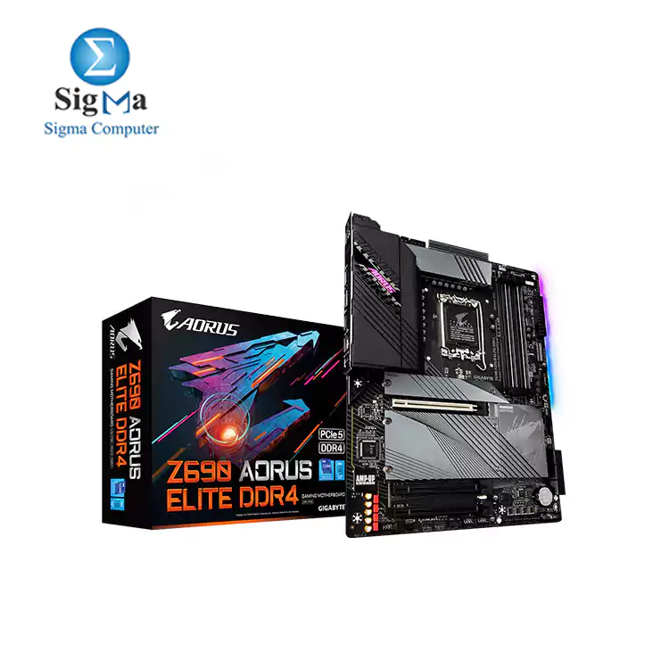 AORUS Z690 ELITE DDR4 (rev. 1.0) LGA1700 Support for 12th Generation Intel® Core™