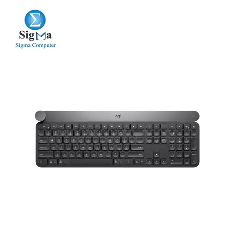 CRAFT Advanced WIRELESS Keyboard with Creative Input Dial-BLACK | 2650 EGP