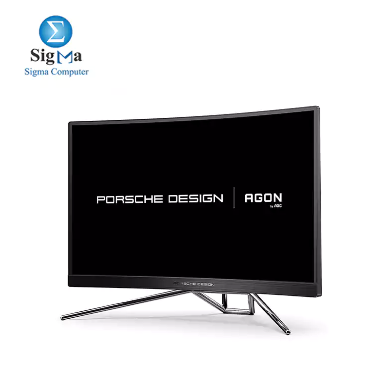 AOC PD27 Computer Gaming Monitor (Porsche Design), 2560x1440, 0.5 ms, 240Hz, VA Free Sync, Black