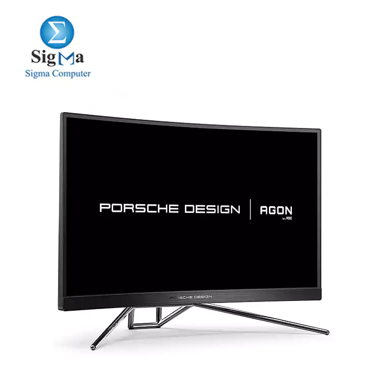 AOC PD27 Computer Gaming Monitor (Porsche Design), 2560x1440, 0.5 ms, 240Hz, VA Free Sync, Black