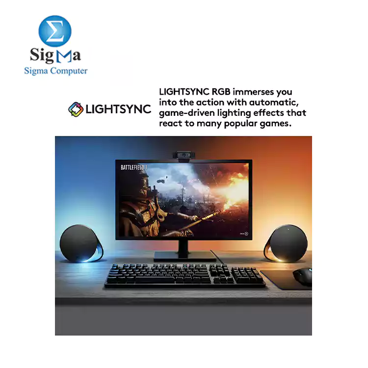 Logitech : G560 LIGHTSYNC PC SPEAKERS GAMING EMEA