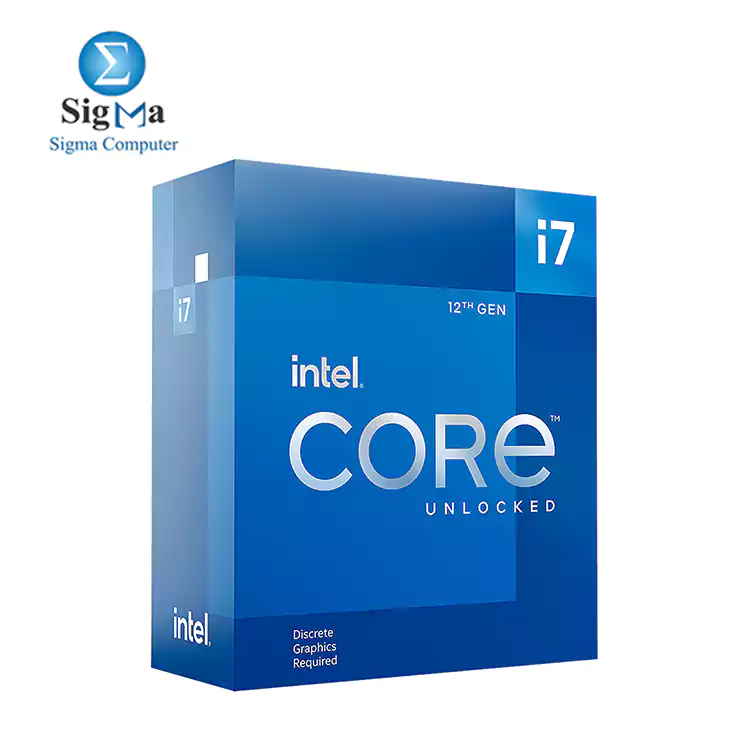 CPU-Intel-Core i7-12700K 8P 4E Core 20 Threads 2.7 GHz  5.0 GHz Turbo  Socket LGA 1700 Processor