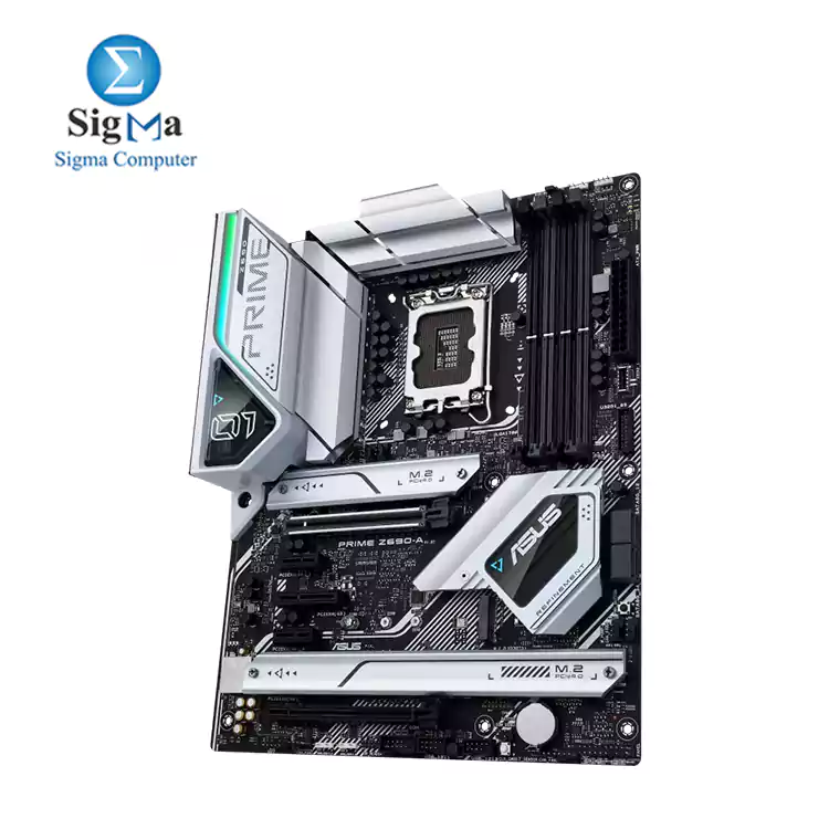 ASUS Prime Z690-A LGA 1700 Intel 12th  ATX Motherboard  16 1 DrMOS PCIe 5.0 DDR5 4X M.2  Intel 2.5 Gb LAN USB 3.2 Gen 2 Front Panel Type-C 