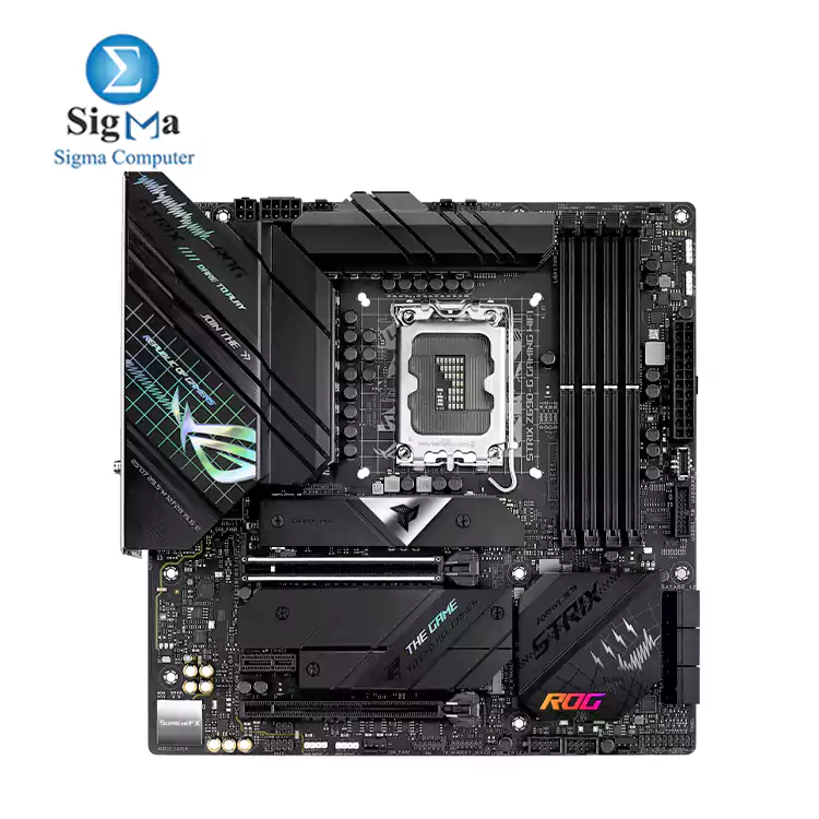 ASUS ROG Strix Z690-G Gaming WiFi 6E LGA 1700 Intel 12th Gen Micro ATX Gaming Motherboard- PCIe 5.0  DDR5  14 1 Power Stages  2.5 Gb LAN  Bluetooth v5.2  Thunderbolt 4  3xM.2 NVMe SSD