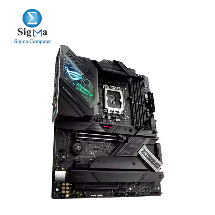 ASUS ROG Strix Z690-F Gaming WiFi 6E LGA1700 Intel 12th Gen  ATX Gaming Motherboard PCIe 5.0 DDR5 16 1 Power Stages 2.5Gb LAN BT v5.2 Thunderbolt 4 4xM.2 Front Panel USB 3.2 Gen 2x2 Type-C Connector 