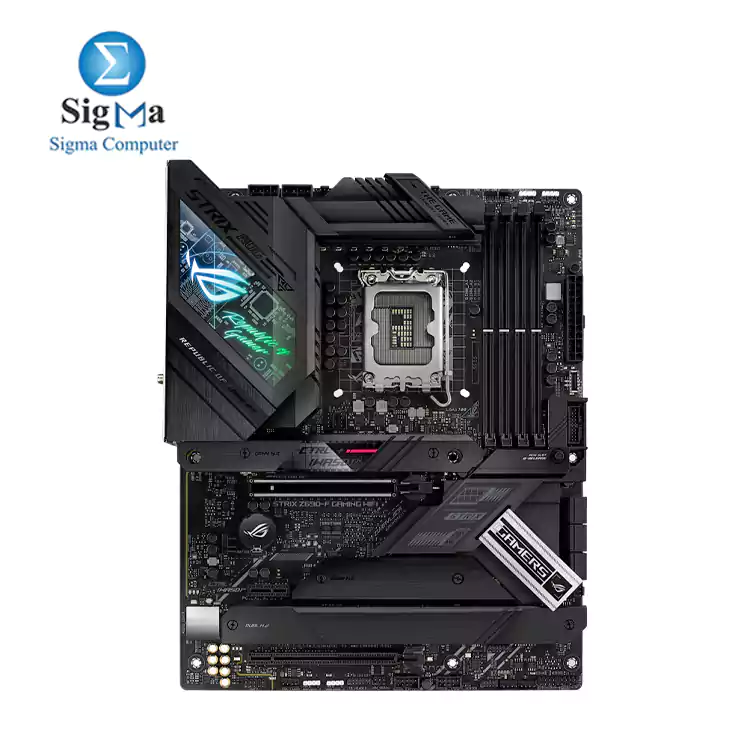 ASUS ROG Strix Z690-F Gaming WiFi 6E LGA1700(Intel 12th Gen) ATX Gaming Motherboard(PCIe 5.0,DDR5,16+1 Power Stages,2.5Gb LAN,BT v5.2,Thunderbolt 4,4xM.2,Front Panel USB 3.2 Gen 2x2 Type-C Connector)