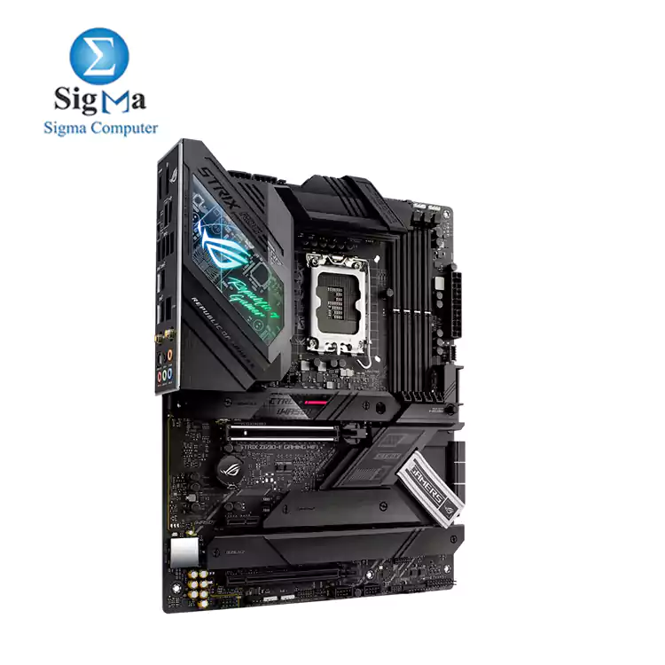 ASUS ROG Strix Z690-F Gaming WiFi 6E LGA1700 Intel 12th Gen  ATX Gaming Motherboard PCIe 5.0 DDR5 16 1 Power Stages 2.5Gb LAN BT v5.2 Thunderbolt 4 4xM.2 Front Panel USB 3.2 Gen 2x2 Type-C Connector 