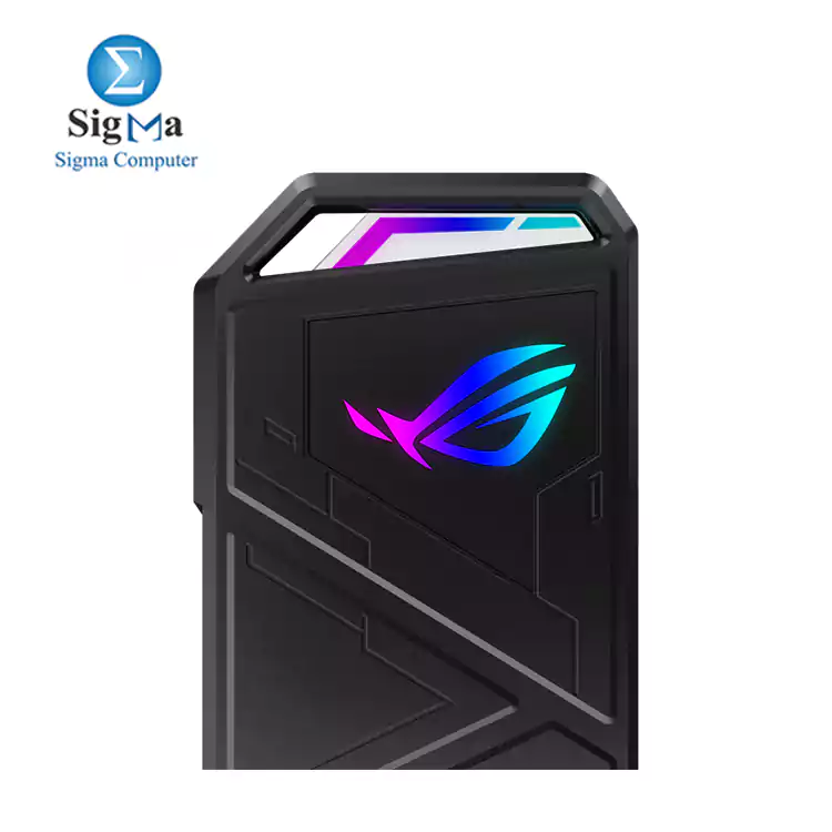 ASUS ROG Strix Arion  M.2 NVMe SSD Enclosure—USB3.2 Gen 2x1 Type-C (10 Gbps), Dual USB-C to C and USB-C to A Cables, Screwdriver-Free, Thermal Pads Included, Fits PCIe 2280/2260/2242/2230 M key/B+M Key(ESD-S1CL/BLK/G/AS)