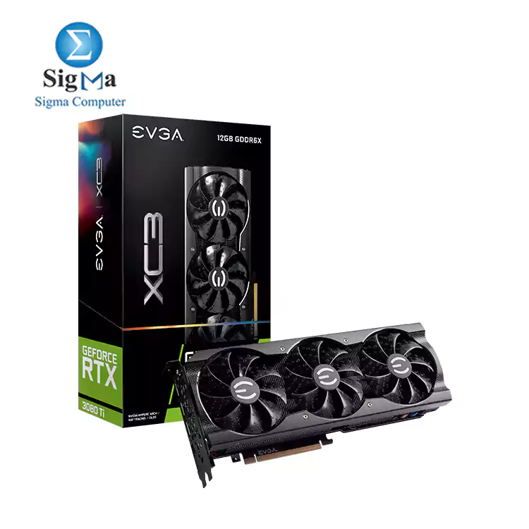 EVGA GeForce RTX 3080 Ti XC3 GAMING  12G-P5-3953-KR  12GB GDDR6X  iCX3 Cooling  ARGB LED  Metal Backplate