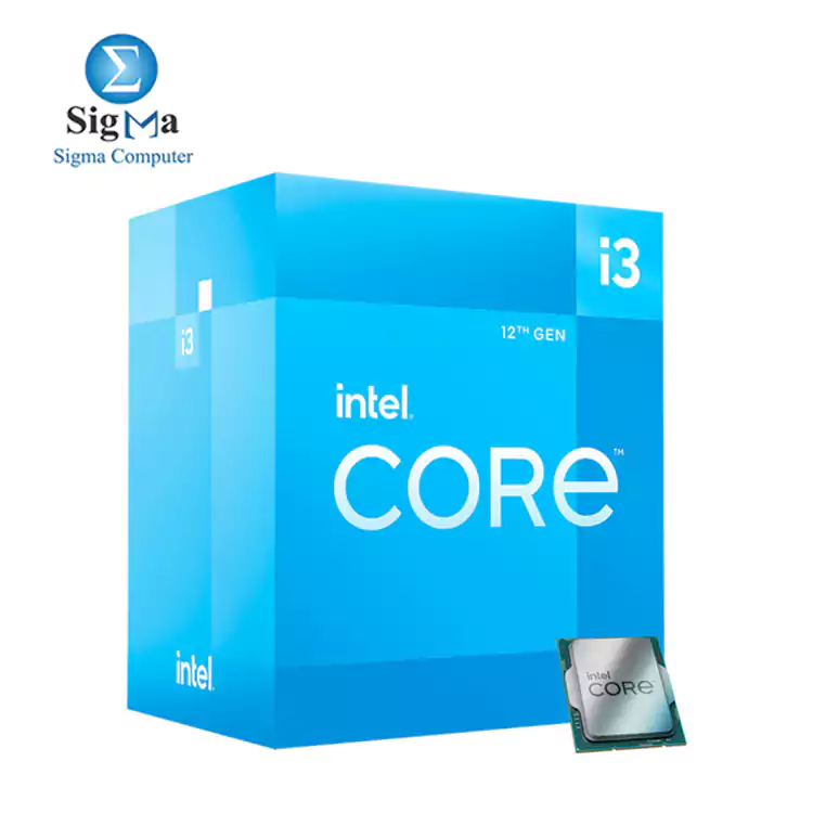 CPU-Intel-Core i3-12100 4 Core 8 Threads 3.3 GHz  4.3 GHz Turbo  Socket LGA 1700 Processor