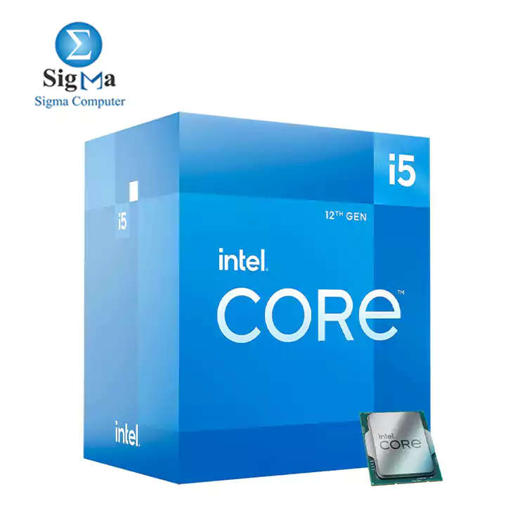 CPU-Intel-Core i5-12400 6 Core 12 Threads 2.5 GHz  4.4 GHz Turbo  Socket LGA 1700 Processor