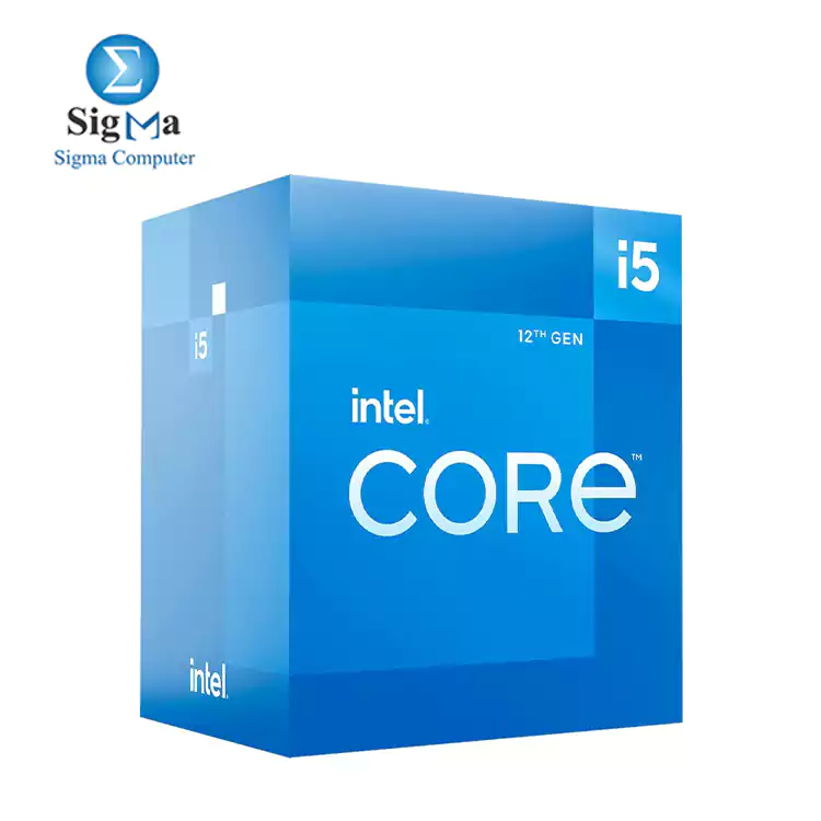 CPU-Intel-Core i5-12400 6 Core 12 Threads 2.5 GHz  4.4 GHz Turbo  Socket LGA 1700 Processor