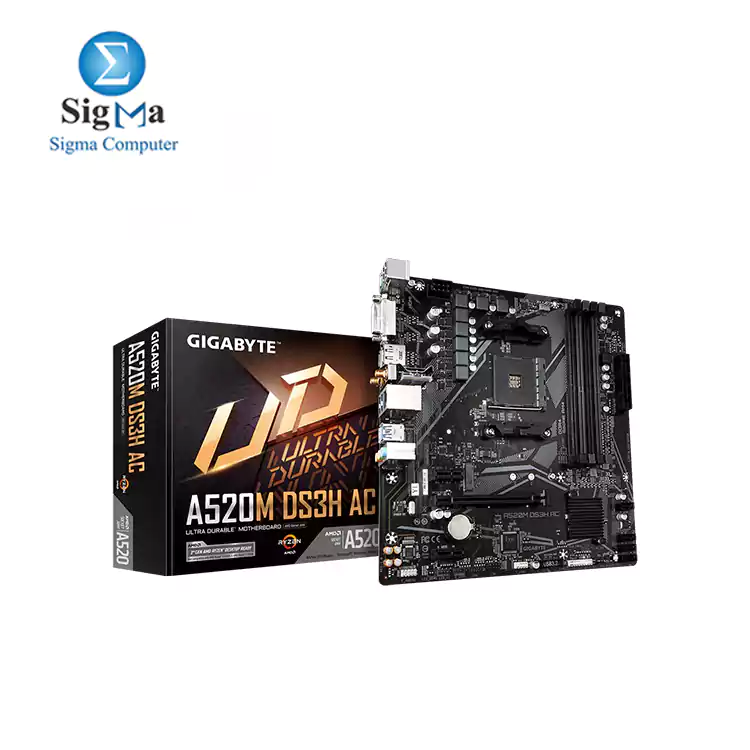 GIGABYTE A520M DS3H AC