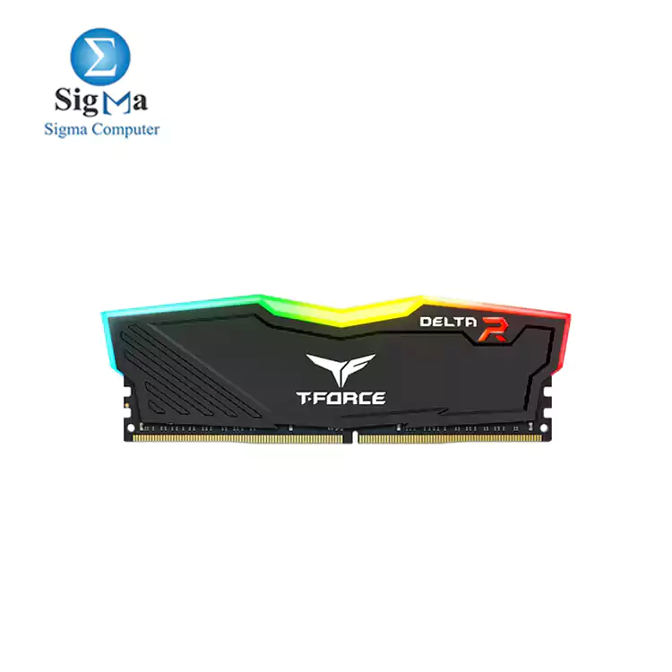 TEAM DELTA RGB 32G-2X16 3200Hz DDR4 DESKTOP MEMORY-BLACK