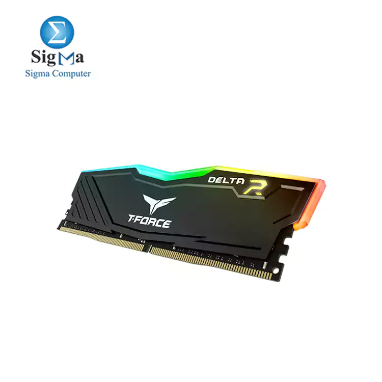 TEAM DELTA RGB 32G-2X16 3200Hz DDR4 DESKTOP MEMORY-BLACK