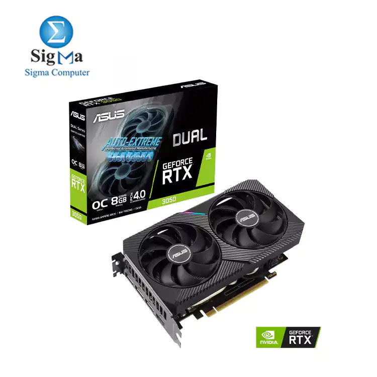 ASUS Dual GeForce RTX    3050 OC Edition 8GB GDDR6